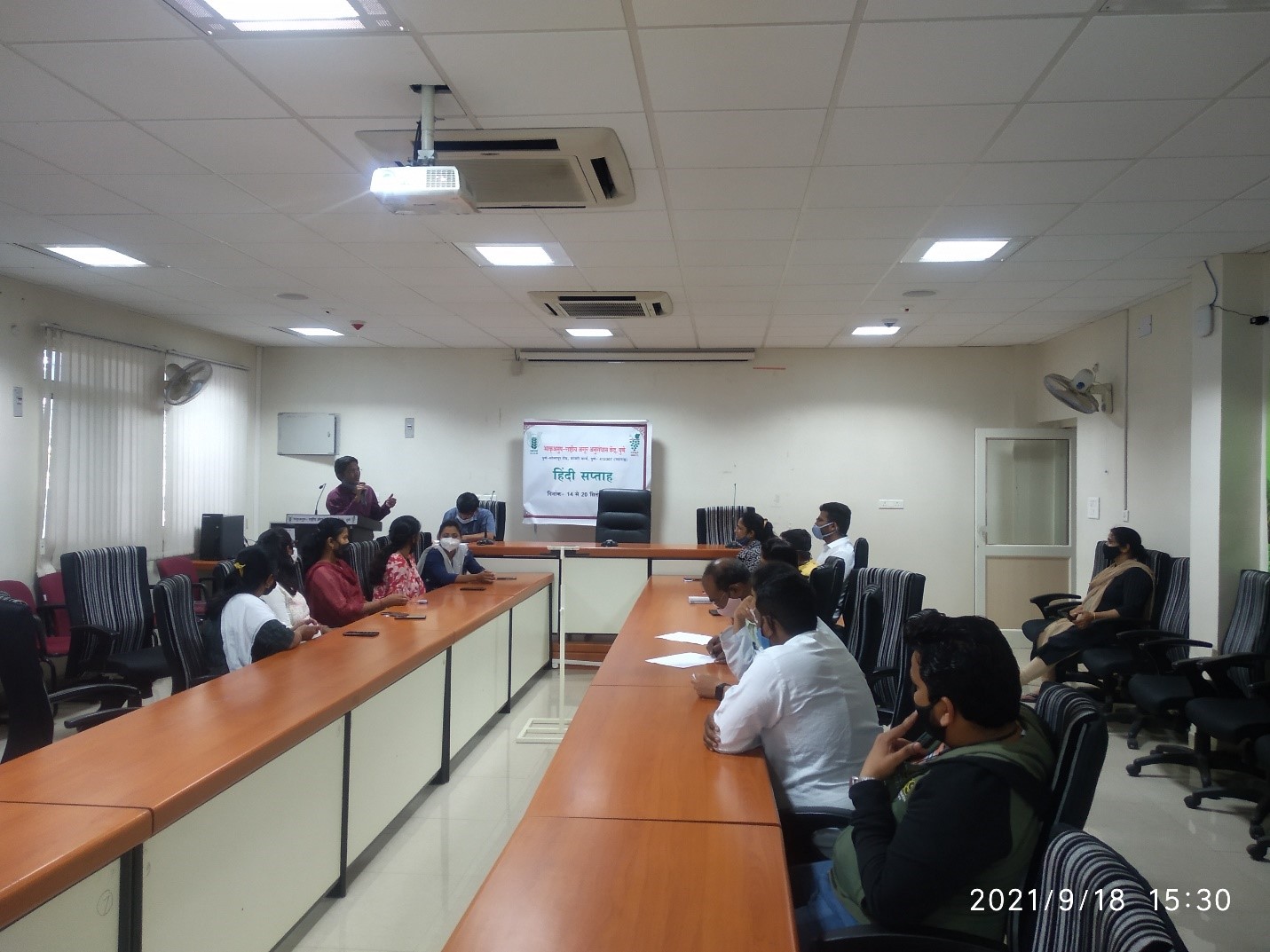 hindi prshna manch program photo